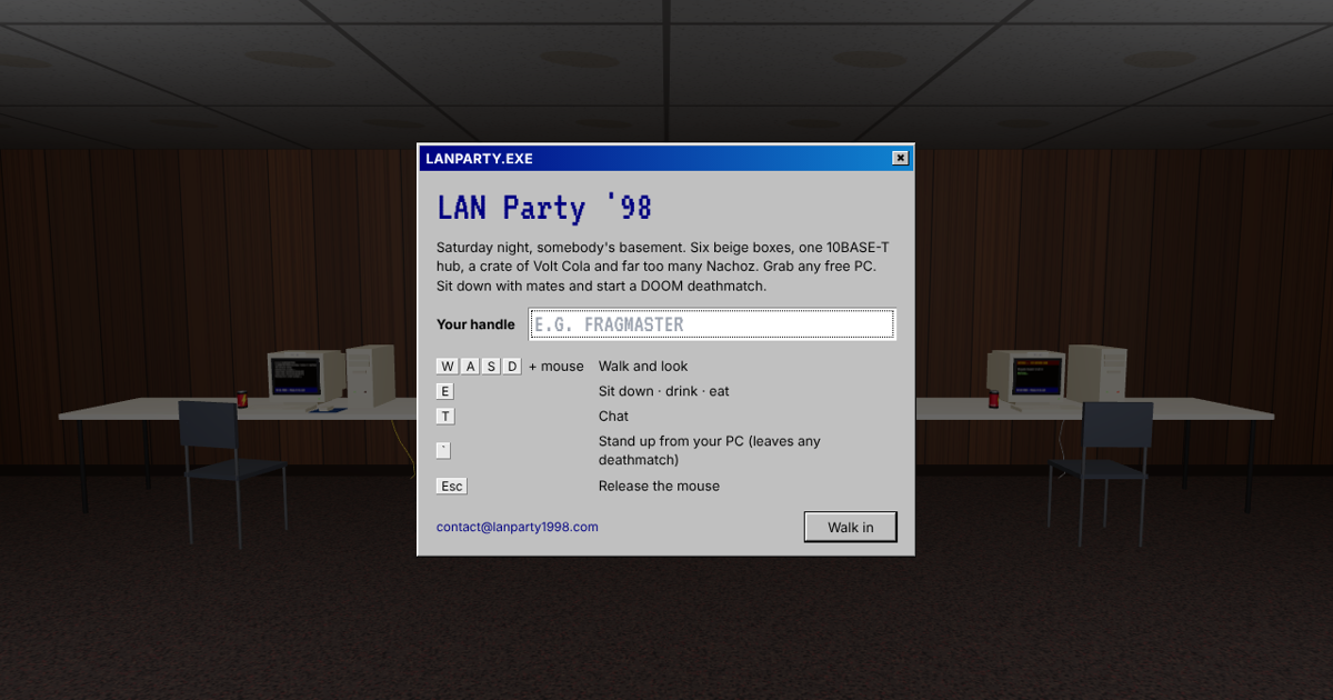 LAN Party '98 screenshot