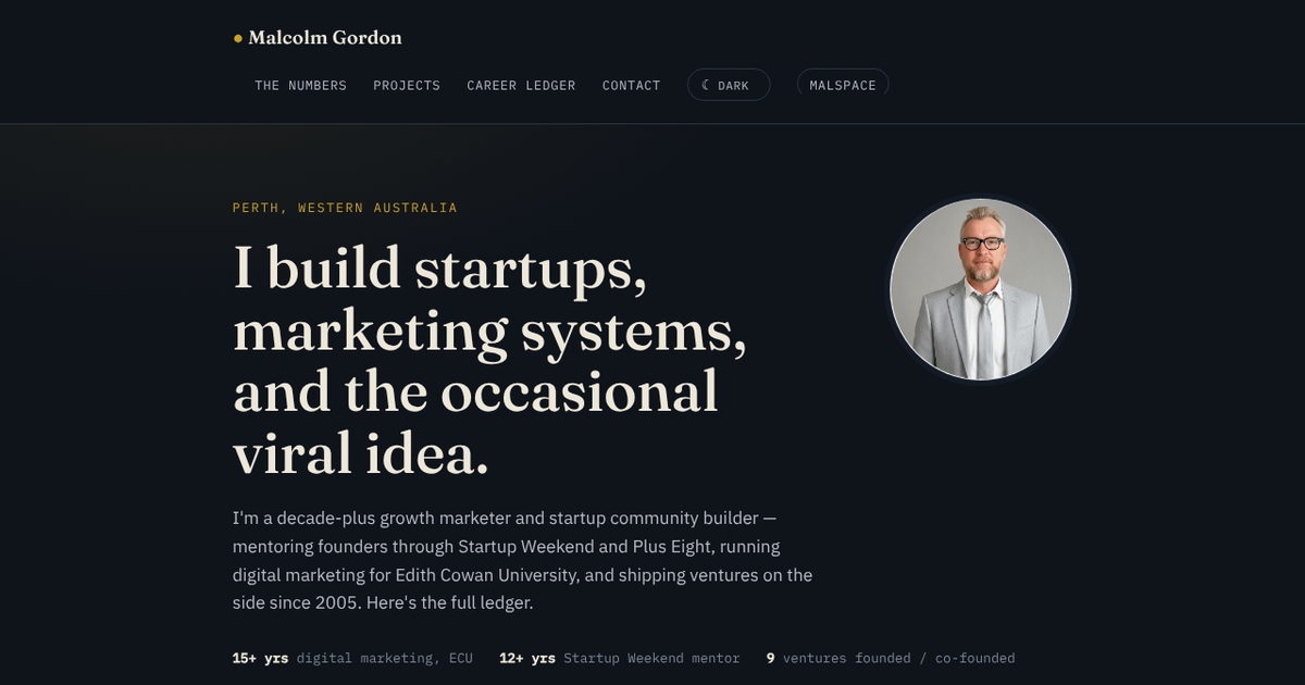 malgordon.com screenshot