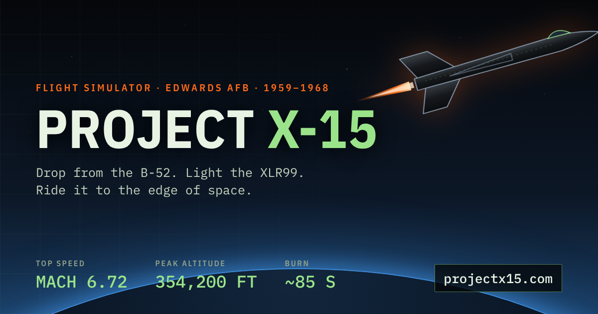 Project X-15 screenshot